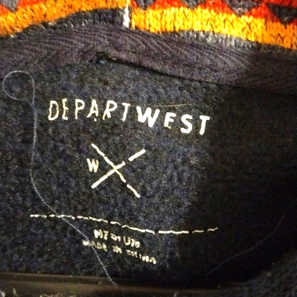 Depart West pullover hoodie M - Picture 6 of 7